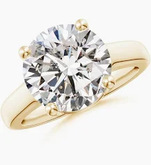 Lustre Solitaire Diamond Ring